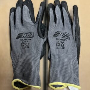 Rękawice robocze Nitras 3520 Nylotex powlekane lateksem /8 - obrazek 1