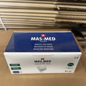Maseczka medyczna ochronna jednorazowa - obrazek 1