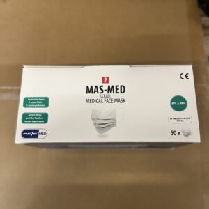 Maseczka medyczna ochronna jednorazowa - obrazek 2