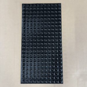 Stopki antypoślizgowe czarne 11,1mm x 5mm - obrazek 1