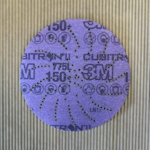 Krążek ścierny 3M Cubitron II Hookit 775L Clean Sanding Ø 125 mm P150 - obrazek 1